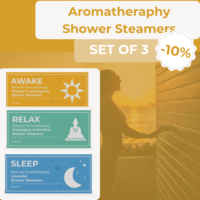 Aromatherapy Shower Steamer (Set of 3) -10% Discount